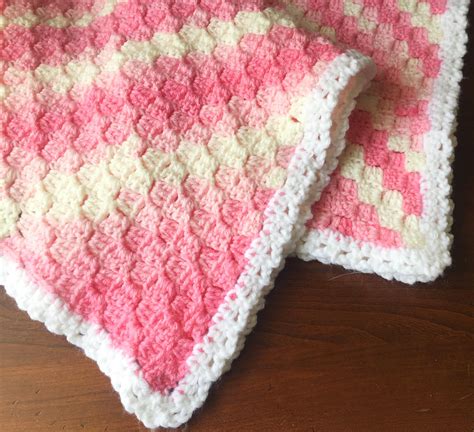 Easy Corner To Corner Crochet Baby Blanket | AllFreeCrochet.com