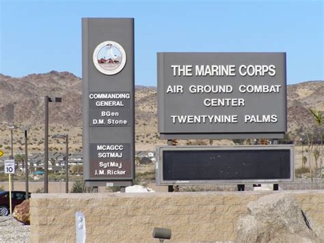 MCAGCC Twentynine Palms | Marine bases, 29 palms california, Marine corps bases