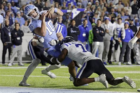 UNC Football Survives Double-Overtime Ordeal, Wins 5th Straight vs. Duke - Chapelboro.com