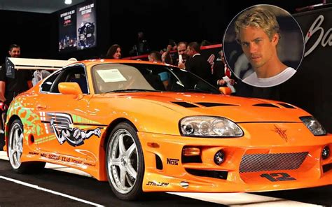 Paul Walker's Toyota Supra sells for 10 times original price