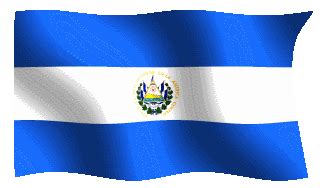 Bandera de El Salvador animada (gif)