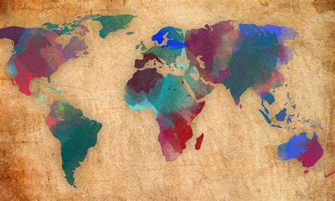 World Map Wallpaper HD | PixelsTalk.Net