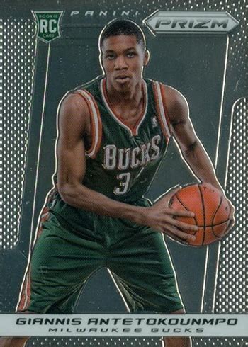 Most Valuable Giannis Antetokounmpo Rookie Card Rankings