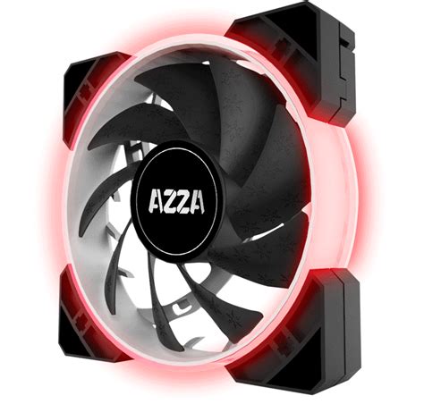 AZZA HURRICANE RGB Fan w/ Mobil app controller, FNAZ-12RGB-B-131, Black. (3-Pack) - Newegg.com