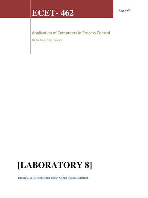 (PDF) Tuning of a PID controller using Ziegler-Nichols Method - DOKUMEN.TIPS