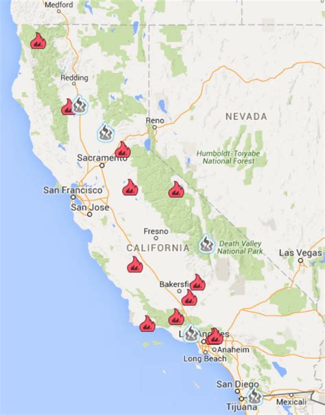 Northern California Fire Map | Printable Maps