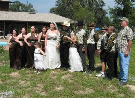 Redneck Themed Wedding Photos