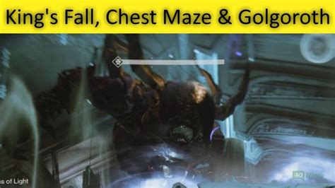 King's Fall, Chest Maze & Golgoroth | Destiny gif, Chest, Video king