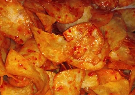 Resep Keripik singkong pedas manis oleh Rantika - Cookpad