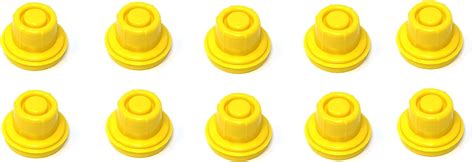 Amazon.com: 10 Pack Replacement YELLOW SPOUT CAPS Top Hat Style fits # 900302 900092 BLITZ Gas ...