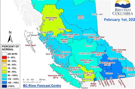 Snow pack in Shuswap mountains reaches 130 per cent of normal - Kelowna ...