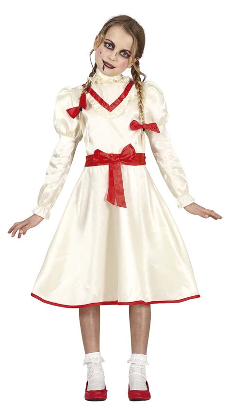 Cursed Doll Annabelle Conjuring Girls Kid's Costume