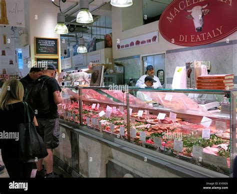 Eataly Italian Marketplace, NYC Stock Photo - Alamy