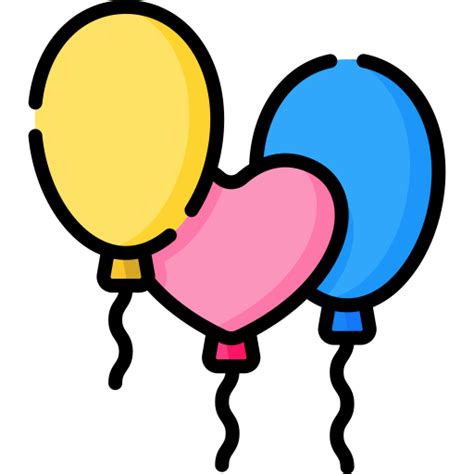 Balloons free vector icons designed by Freepik | Free icons, Cute easy drawings, Instagram ...