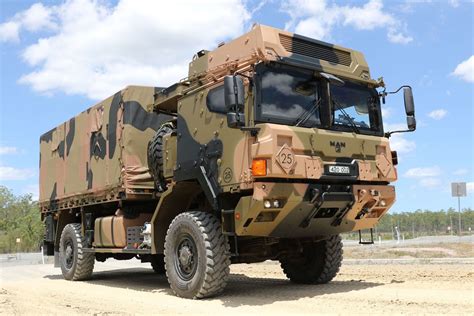 Australia Declares IoC for Rheinmetall MAN high mobility logistics vehicles - Defense News