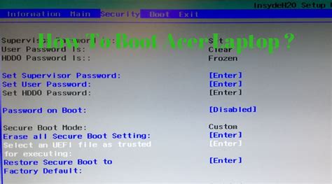 Pin on How To Boot Acer Laptop