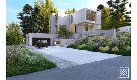 Modern Home Landscape Design | Scott Simpson Design + Build