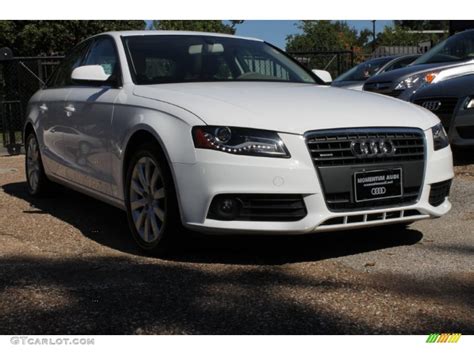 2010 Ibis White Audi A4 2.0T quattro Sedan #87457809 Photo #4 | GTCarLot.com - Car Color Galleries