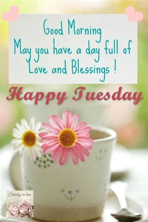 Good Morning Love And Blessings Happy Tuesday Pictures, Photos, and Images for Facebook, Tumblr ...