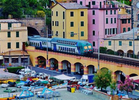 Monterosso al Mare, Italy and The Elevated Train Which Run… | Flickr