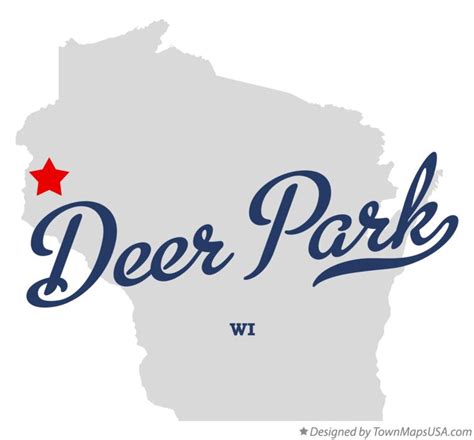 Map of Deer Park, WI, Wisconsin