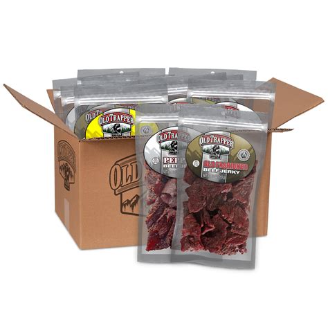 Bulk Beef Jerky | Case of Beef Jerky | Old Trapper Beef Jerky