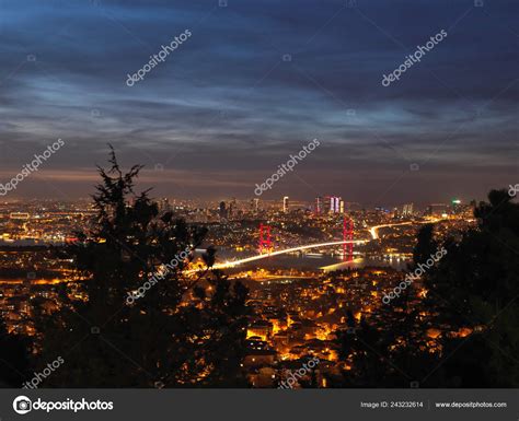 Istanbul Bosphorus View Sunset Stock Photo by ©mtellioglu 243232614