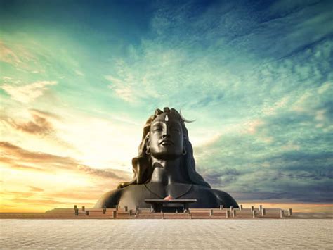 Adiyogi Shiva statue, the world’s largest bust carving, will leave you ...