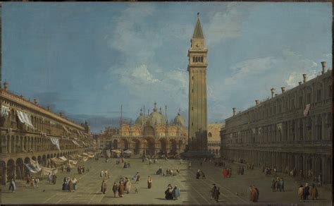 Canaletto – Piazza San Marco (late 1720s) – Artschaft