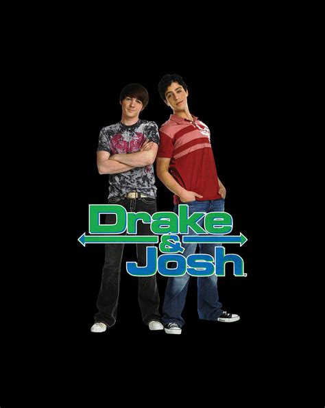 Drake And Josh Classic Logo With Characters Digital Art by Andy Nguyen