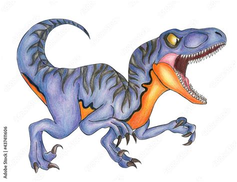 Raptor Dinosaur Clipart