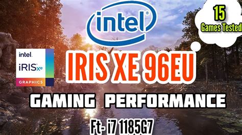 Intel Iris XE Graphics Gaming Test! 2021. ft- i7 1185g7(96EUs) - YouTube