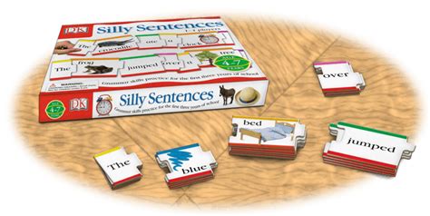 Using Silly Sentences to Build Language Skills + Printable Game Sheet