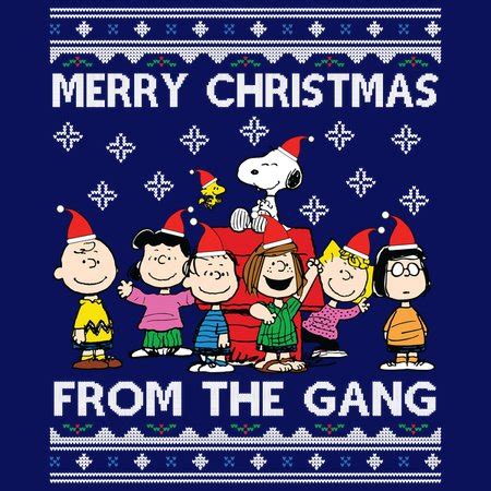 Merry Christmas From The Peanuts Gang - NeatoShop