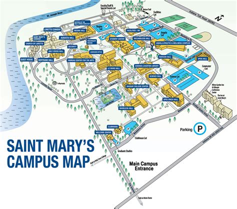 University Of Mary Campus Map