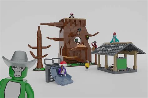 LEGO IDEAS - Gorilla Tag: The Stump