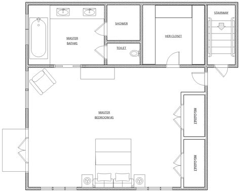 Free Editable Bedroom Floor Plan Examples & Templates | EdrawMax