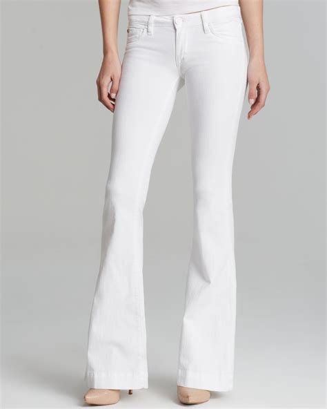 Hudson Jeans Ferris Flare in White in White | Lyst