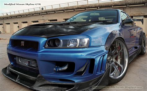 Automobile Trendz: Modified Nissan Skyline GTR