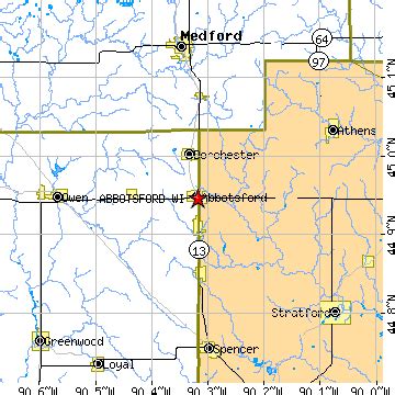 Abbotsford, Wisconsin (WI) ~ population data, races, housing & economy