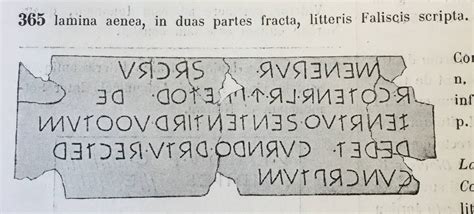 example request - Are there any complete Latin inscriptions written in boustrophedon? - Latin ...