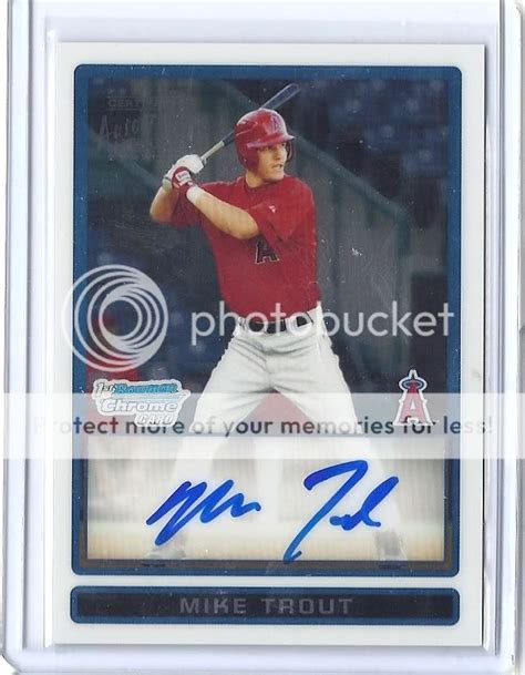 Trout, Mike 2009 – 2011 Rookie RC Card Checklist – Sports Card Radio