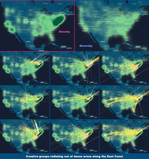 Diversity radiates out of centers of density in urban environments The... | Download Scientific ...