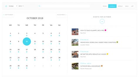 Modern Events Calendar: The Ultimate Choice to Manage Events Online - noupe