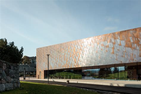 Kirkkonummi Library, Finland – Nordic Copper