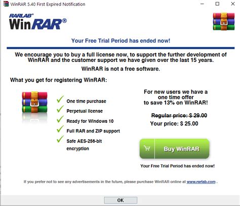 My Trial Of Winrar Actually Just Expired : r/pcmasterrace