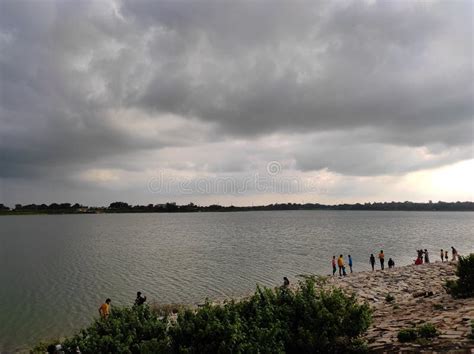 Hatia reservoir in Ranchi stock image. Image of nature - 270436729