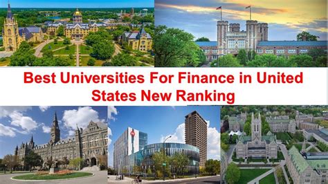 Top 10 BEST UNIVERSITIES FOR FINANCE IN UNITED STATES New Ranking - YouTube