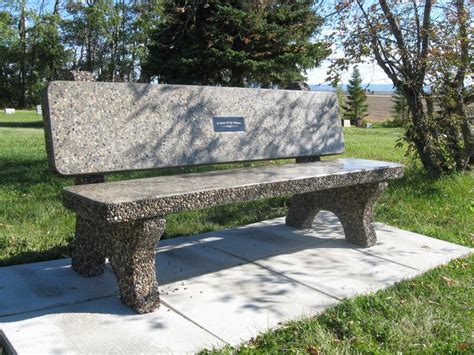 Urban Commando Memorial bench | Memorial benches, Concrete bench, Bench