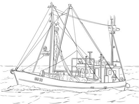 21 Printable Boat Coloring Pages Free Download